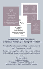 Load image into Gallery viewer, Seeking Answers to Our Spiritual Questions - Tracy Y Browning, October 2024 General Conference