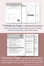 Load image into Gallery viewer, RS lesson helps for APril 2023 General Conference"One in Christ" by Elder D. Todd Christofferson, FHE lesson