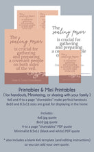 Load image into Gallery viewer, Relief Society Lesson outline, Lesson plan for"The Sealing Power" by Elder D Todd Christofferson - October 2023 General Conference