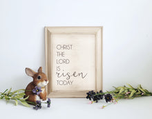 Load image into Gallery viewer, Christ the Lord is Risen Today Easter Printable
