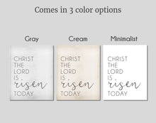 Load image into Gallery viewer, Christ the Lord is Risen Today Easter Printable