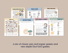 Load image into Gallery viewer, Church History and Pioneer Games Activity Pack