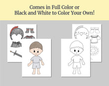 Load image into Gallery viewer, Armor of God Paper Doll Gospel Fun Kit