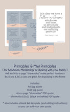 Load image into Gallery viewer, printable handouts for RS lesson - Conference study guide and Relief Society lesson helps for "Be Peaceable Followers of Christ" by Elder Quentin L. Cook - October 2023 General Conference