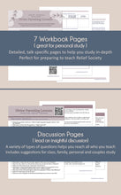 Load image into Gallery viewer, Relief society lesson helps, lesson outine, lesson handouts - Divine Parenting Lessons -Elder Valeri V. Cordón - Relief Society Lesson Helps and Study Guide, October 2023 General Conference