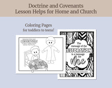 Load image into Gallery viewer, December 30-January 5, PRIMARY Lesson Helps for D&C "The Restoration of the Fulness of the Gospel"