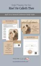 Load image into Gallery viewer, "Rise! He Calleth Thee" by Elder Massimo De Feofrom the April 2024 General Conference lesson outline, study guide, slides and handouts for Relief Society lesson ideas, lesson helps for Elders Quorum teachers