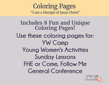 Load image into Gallery viewer, I Am a Disciple of Jesus Christ Coloring Pages