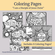 Load image into Gallery viewer, I Am a Disciple of Jesus Christ Coloring Pages