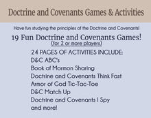 Load image into Gallery viewer, Doctrine and Covenants Games and Activities