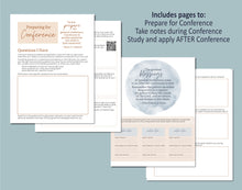 Load image into Gallery viewer, General Conference Notebook - (undated - use for any session!)