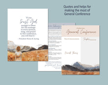 Load image into Gallery viewer, General Conference Notebook - (undated - use for any session!)