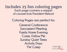 Load image into Gallery viewer, Follow the Prophet Coloring Pages - President Nelson