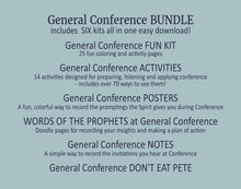 Load image into Gallery viewer, General Conference BUNDLE Kit