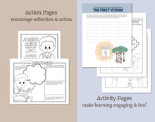 Load image into Gallery viewer, January 13-19 PRIMARY Lesson Helps for Doctrine and Covenants "I Saw a Pillar of Light"