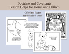 Load image into Gallery viewer, January 20-26 PRIMARY Lesson Helps for Doctrine and Covenants "Hearts of the Children"