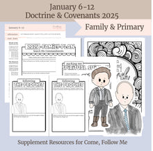 Load image into Gallery viewer, January 6-12 PRIMARY Lesson Helps "Hearken, O Ye People"