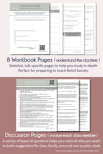 Load image into Gallery viewer, April 2023 General Conference printable quotes forJesus Christ is Relief - Camille N. Johnson RS lesson handouts