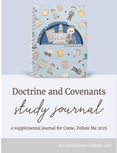 Load image into Gallery viewer, Doctrine and Covenants Scripture Journal for Come, Follow Me 2025 - Kids Cover