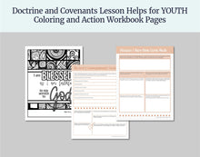 Load image into Gallery viewer, July 21-27 LDS Youth Lesson Outline | Young Women- Young Men | D&C 81-83, Doctrine Covenants Come Follow Me 2025, "Where Much Is Given"