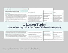 Load image into Gallery viewer, June 30-July 6 - LDS Youth Lesson Helps | Youth Sunday School | Doctrine and Covenants 71-75 - Come Follow Me, "No Weapon... Shall Prosper"