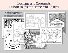 Load image into Gallery viewer, June 16-22, Lesson Helps for Home, Church | Primary Come, Follow Me 2025 | D&C 64-66 "the Heart and a Willing Mind" |