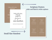 Load image into Gallery viewer, June 16-22 LDS Youth Lesson Outline | Young Women- YM | D&C 64-66, Doctrine Covenants Come Follow Me 2025, "The Heart and a Willing Mind"