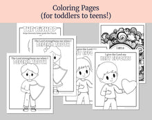 Load image into Gallery viewer, June 30-July 6, Lesson Helps for Home, Church | Primary Come, Follow Me 2025 | D&C 71-75 "No Weapon... Shall Prosper" | Coloring, Activities