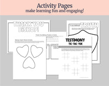 Load image into Gallery viewer, June 30-July 6, Lesson Helps for Home, Church | Primary Come, Follow Me 2025 | D&C 71-75 "No Weapon... Shall Prosper" | Coloring, Activities