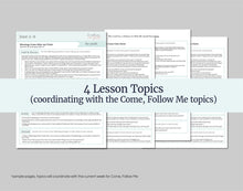 Load image into Gallery viewer, June 2-8 LDS Youth Lesson Outline | Young Women- YM | D&C 58-59, Doctrine Covenants Come Follow Me 2025, "Anxiously Engaged in a Good Cause"