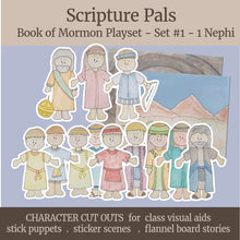 Load image into Gallery viewer, Book of Mormon Scripture Pals SET 1