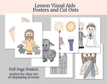 Load image into Gallery viewer, May 19- 25 Lesson Helps for Home, Church | Primary Come, Follow Me 2025 | D&C 49-50 "That Which Is of God Is Light" | Coloring Activities