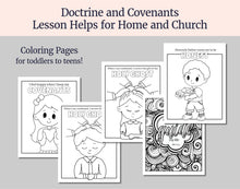 Load image into Gallery viewer, May 26- June 1, Lesson Helps for Home, Church | Primary Come, Follow Me 2025 | D&C 51-57 "A Faithful, Just Steward"