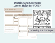 Load image into Gallery viewer, April 28- May 4 - LDS Youth Lesson Helps | Youth Sunday School | Doctrine and Covenants 41-44- Come Follow Me, "My Law to Govern My Church"