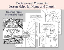 Load image into Gallery viewer, May 5-11 Lesson Helps for Home, Church | Primary Come, Follow Me 2025 | D&C 45 "The Promises... Fulfilled" | Coloring and Activity Pages