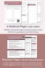 Load image into Gallery viewer, April 2023 General Conference Have I Truly Been Forgiven? K. Brett Nattress , RS lesson helps, lesson ideas, worksheets, outline, handouts and slides for RS Lesson