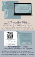 Load image into Gallery viewer, Preserving the Voice of the Covenant People in the Rising Generation - Brother Jan E. Newman - October 2023