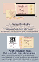 Load image into Gallery viewer, Kingdoms of Glory - President Dallin H. Oaks - October 2023