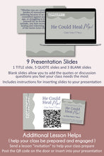 Load image into Gallery viewer, He Could Heal Me! - Elder Peter F. Meurs - April 2023 General Conference Study Kit