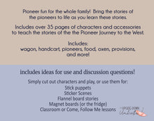 Load image into Gallery viewer, Pioneer Scripture Pals Cut Outs, Clip Art