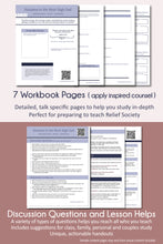 Load image into Gallery viewer, April 2023 General Conference Relief Society Lesson helps, lesson plan and slides, April 2023