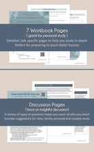 Load image into Gallery viewer, Relief Society Lesson helps for How Great Will Be Your Joy - Elder Ronald A. Rasband - Relief Society Lesson Helps and Study Guide, October 2023 General Conference