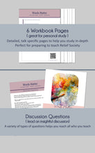 Load image into Gallery viewer, Relief society lesson outline, handouts, study guide for the lesson words matter by elder ronald a rasband from april 2024 general conference