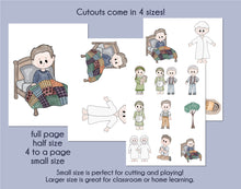 Load image into Gallery viewer, The Restoration Scripture Pals Cut Outs, Clip Art