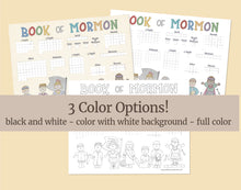 Load image into Gallery viewer, Book of Mormon Reading Chart