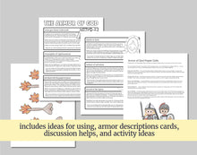 Load image into Gallery viewer, Armor of God Paper Doll Gospel Fun Kit