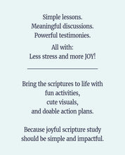 Load image into Gallery viewer, May 26 - June 1 - LDS Youth Lesson Helps | Youth Sunday School | Doctrine and Covenants 51-57 - Come Follow Me, "A Faithful... Wise Steward"