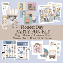 Load image into Gallery viewer, Pioneer Day Fun, Pioneer Day activities, Don't Eat Pete, Bingo, LDS activates for Valiant activities day, Primary children, Pioneer Party, pioneer memory match game, pioneer fun games, LDS children, games for LDS families, LDS primary games, Doctrine and Covenants 2025, July 24 activities , family fun games for pioneer day,