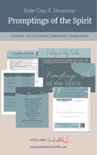 Load image into Gallery viewer, Gary E Stevenson Promptings of the Spirit