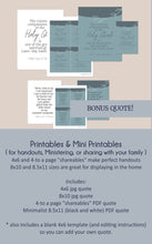 Load image into Gallery viewer, General Conference Quotes from October 2023 General Conference Gary E Stevenson Promptings of the Spirit